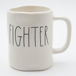 Rae Dunn FIGHTER Coffee Mug